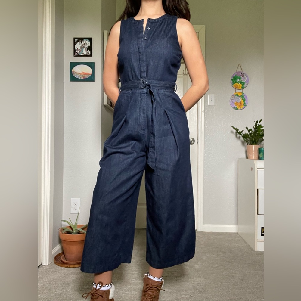 Banana Republic Denim Jumpsuit